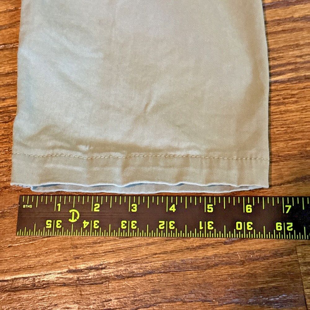 Zara Cargo Pants Women SZ 31 Olive Green Baggy Wide Leg Utility Y2K Military 90s - Picture 13 of 13
